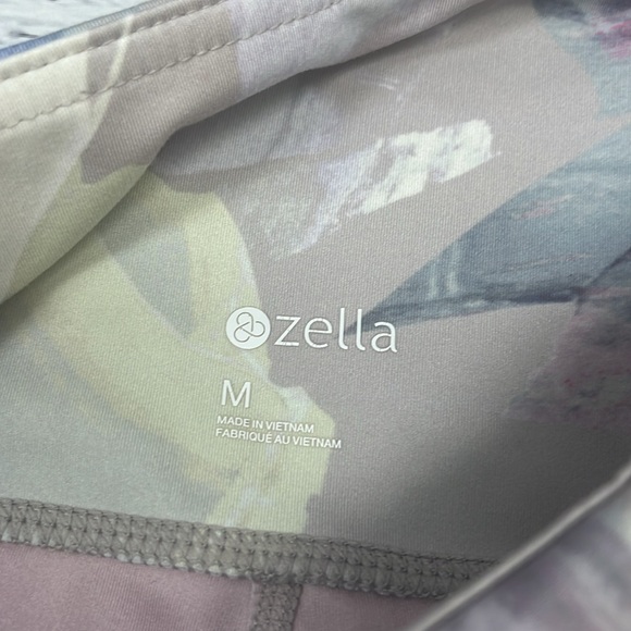 Zella Multicolored 7/8 Length Leggings - Medium - Picture 3 of 4